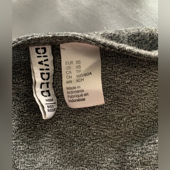 H&M loungewear: gray romper - Picture 3 of 3